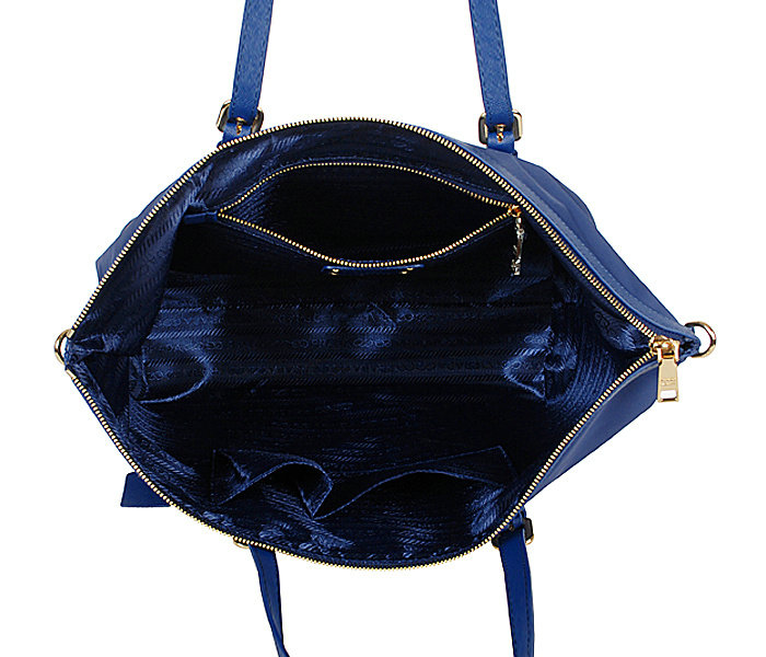 2014 Prada shoulder bag fabric BL4253 royablue for sale - Click Image to Close
